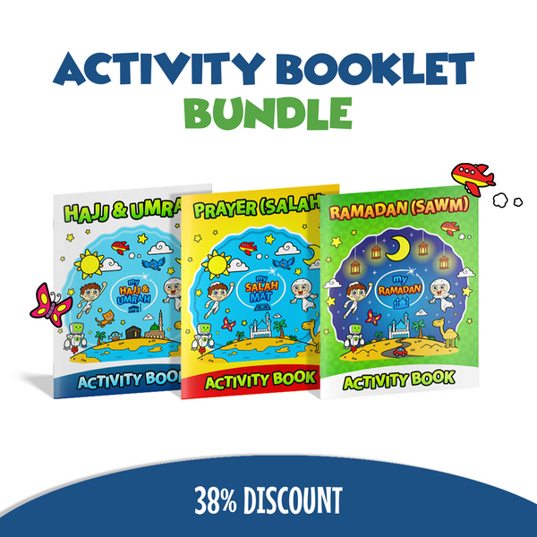 3 My Salah Mat Activity Booklet Bundle | Perfect for Ramadan & Eid Fun Activities