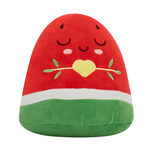 Watermelon Plushie - 20cm Soft Cuddly Pillow Adorable Fruit Plush Muslim Doll | Ramadan & Eid Gift