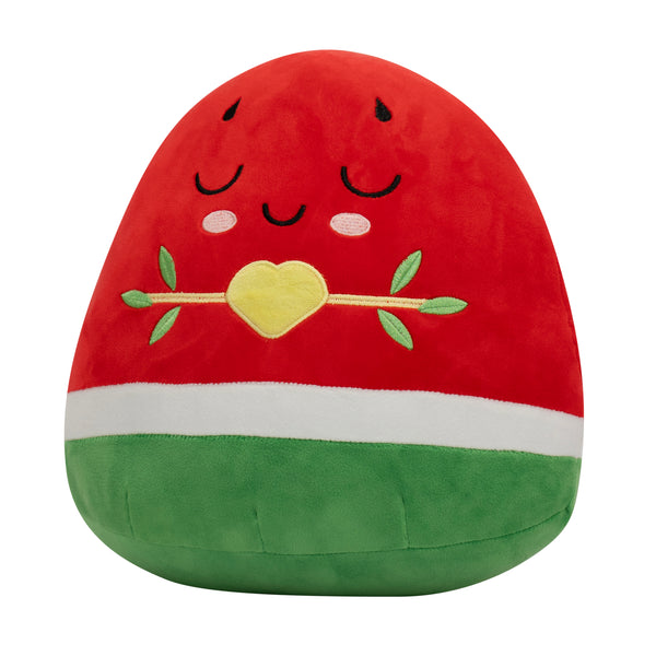 Watermelon Plushie - 30cm Soft Cuddly Pillow Adorable Fruit Plush Muslim Doll | Ramadan & Eid Gift