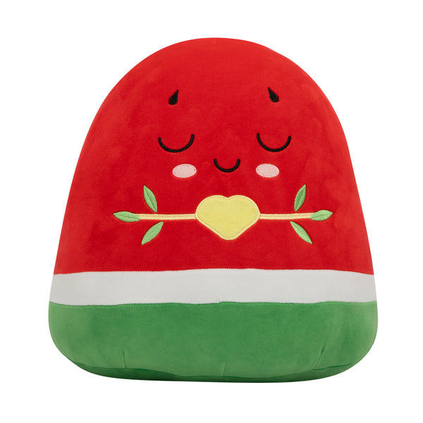 Watermelon Plushie - 40cm Soft Cuddly Pillow Adorable Fruit Plush Muslim Doll | Ramadan & Eid Gift